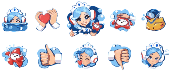 Пак реакций «Русалочий»