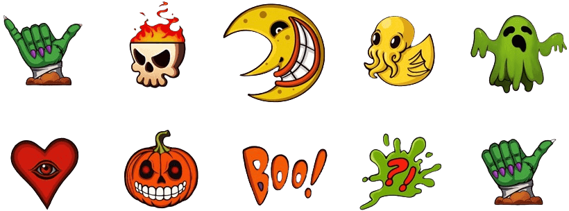 Пак реакций «Страшный, очень страшный»